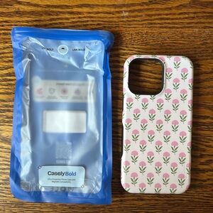 Casley “Bold” iPhone 14 Pro Max Block Print Floral Case